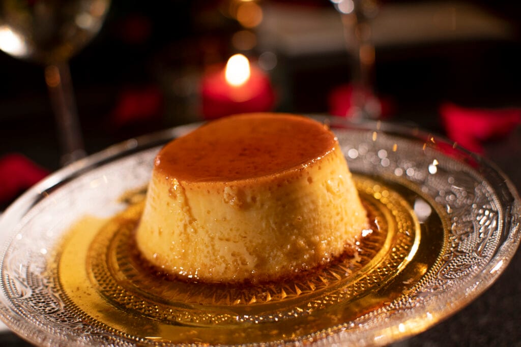 Flan de coco