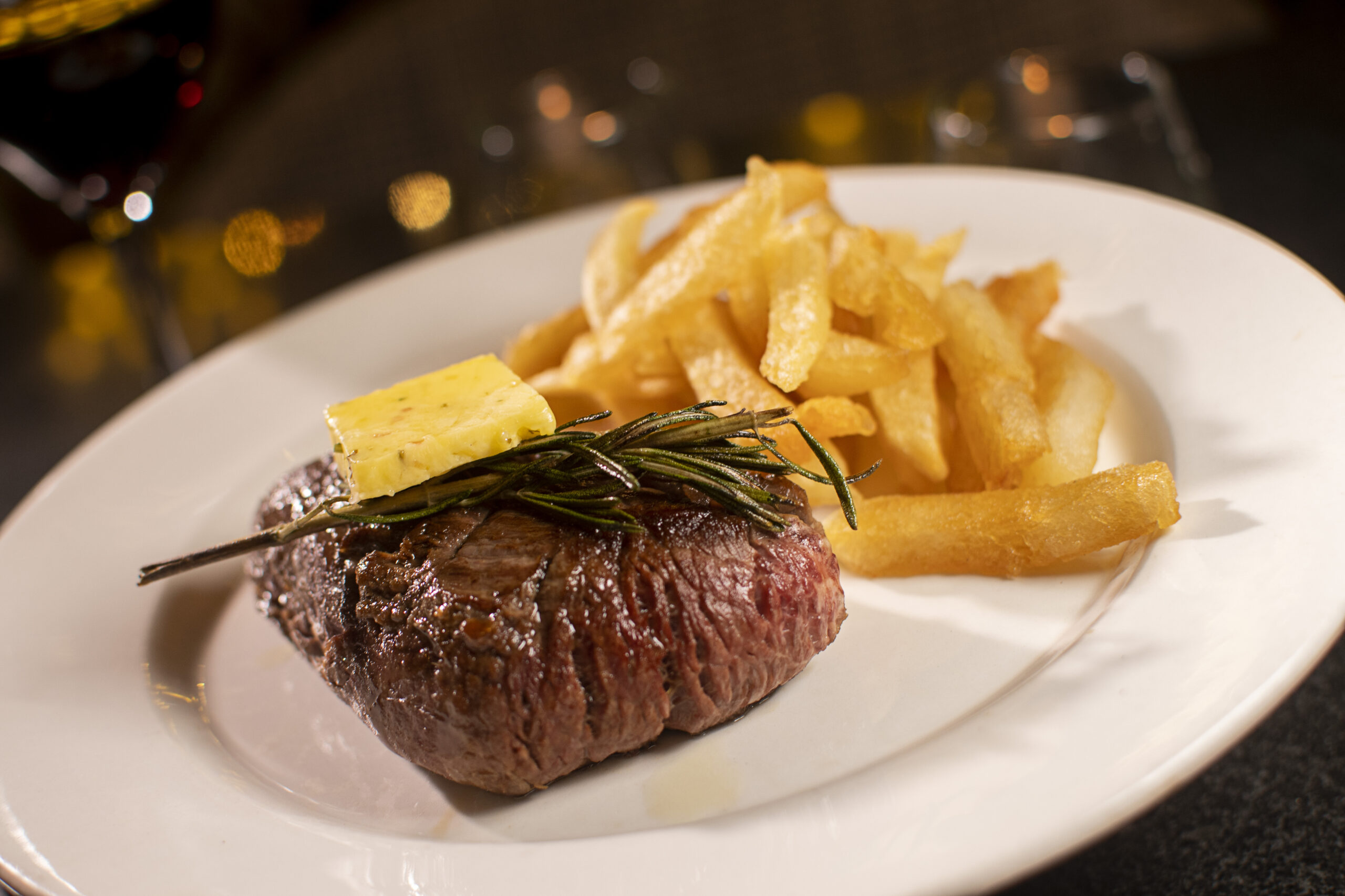 Grilled tenderloin steak 