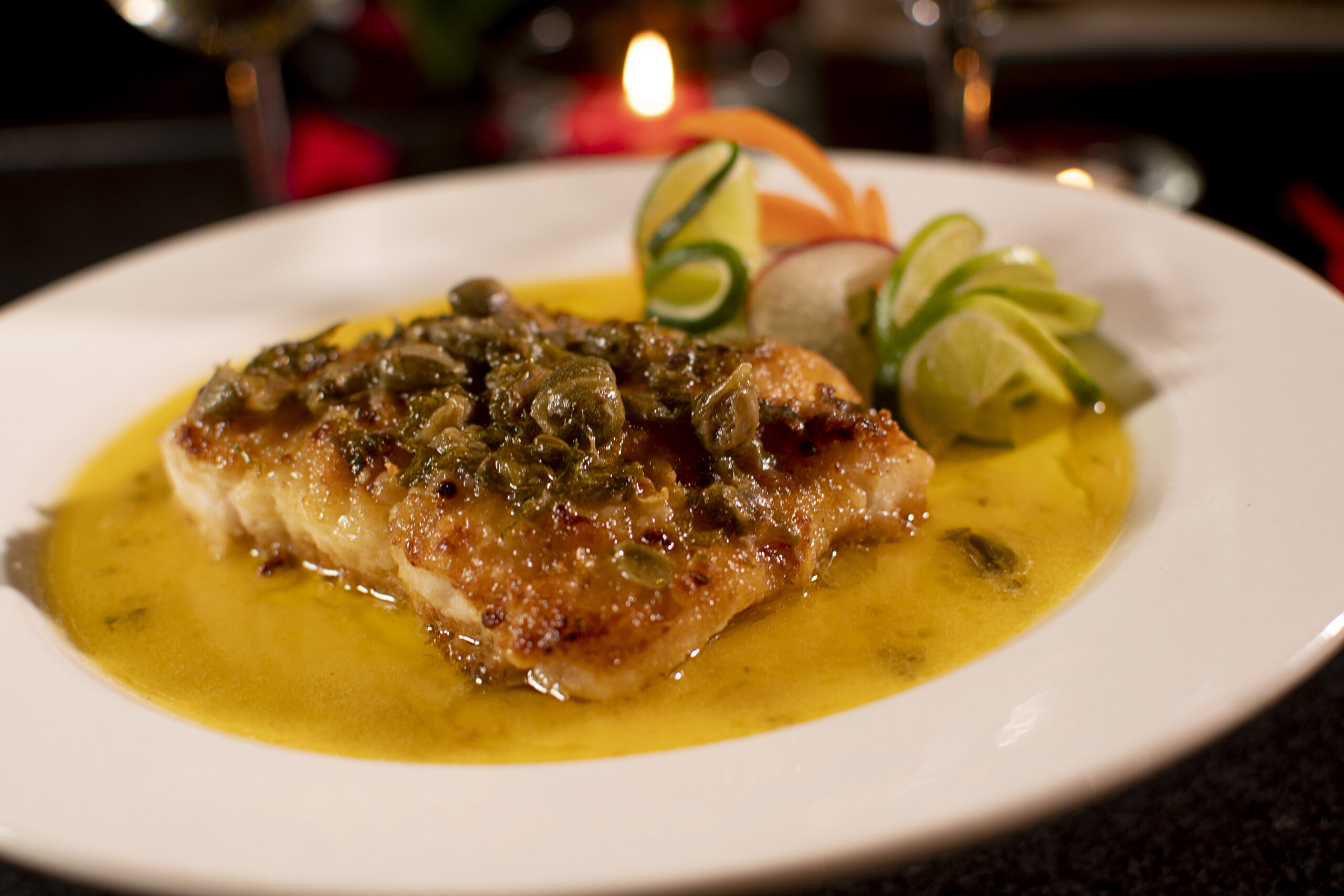 Snook in Lemon sauce