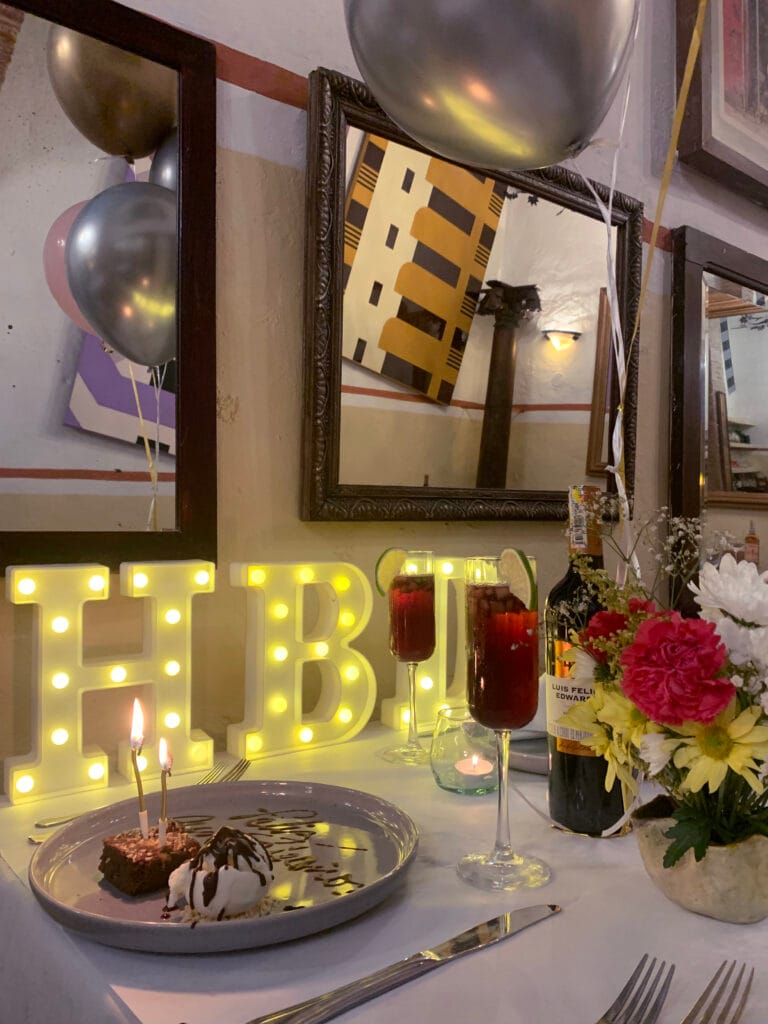 Celebración de cumpleaños en Olano 2