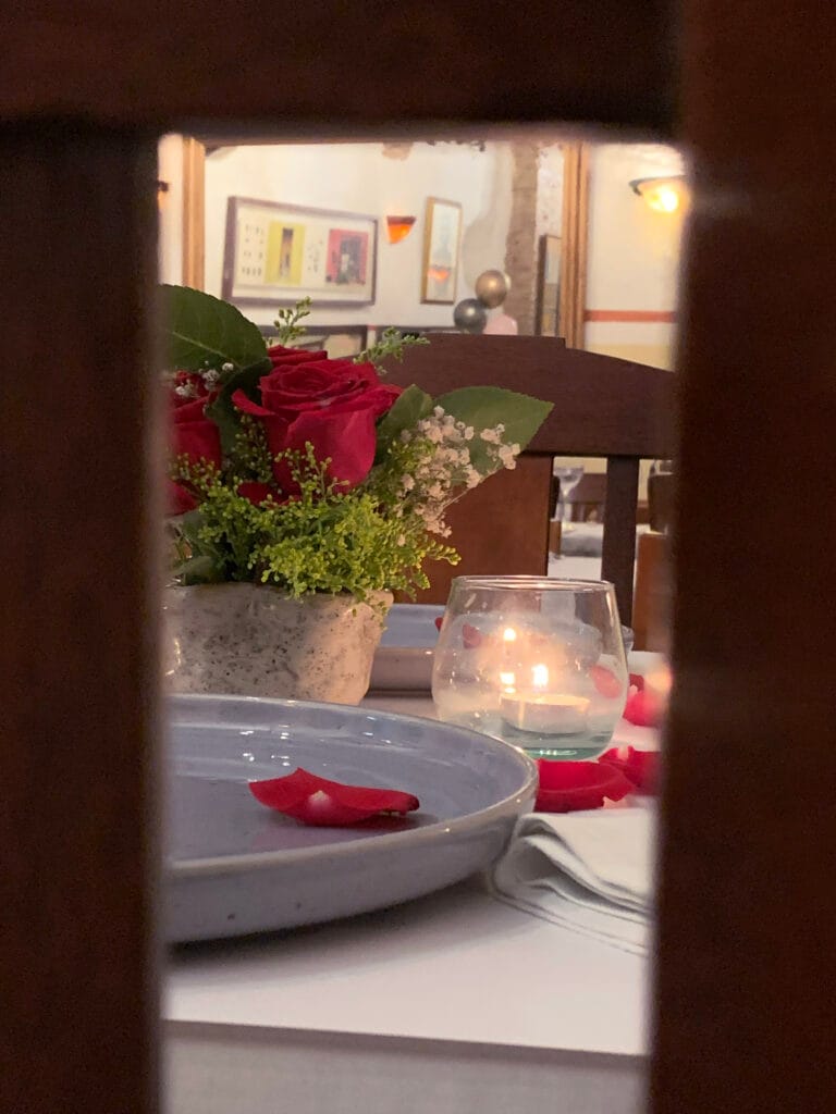 Cena romántica en Olano 3