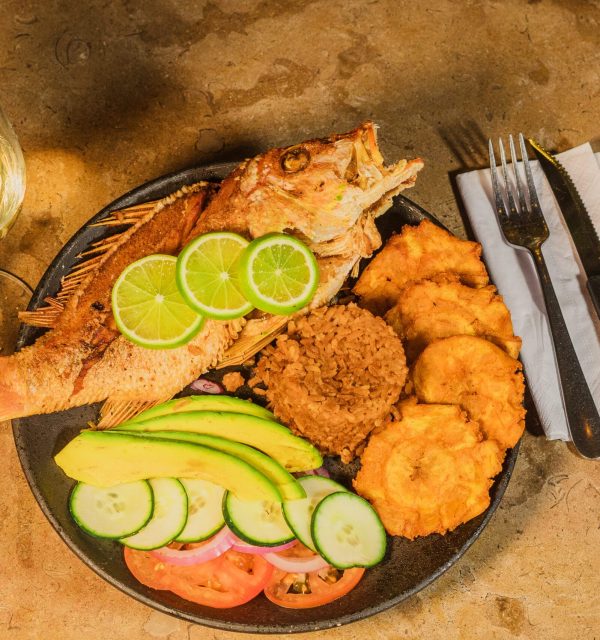 Pesca del día frita
